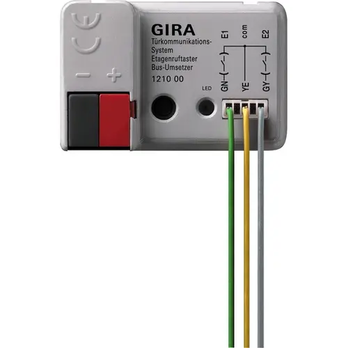 Gira 121000 DCS-drukcontactinterface 2-voudig voor deurcommunicatie