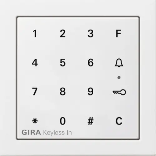 Gira 2605112 codetast keyless F100