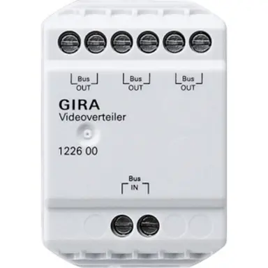Gira 122600 videoverdeler video