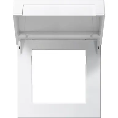 Gira 2658112 montageplaat 45x45 klapdeksel F100