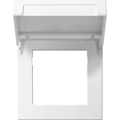 Gira 2658112 montageplaat 45x45 klapdeksel F100