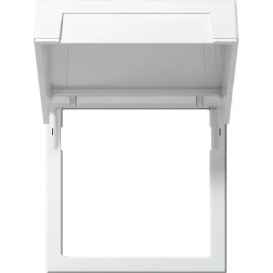 Gira 265827 montageplaat 45x45mm klapdeksel Systeem 55