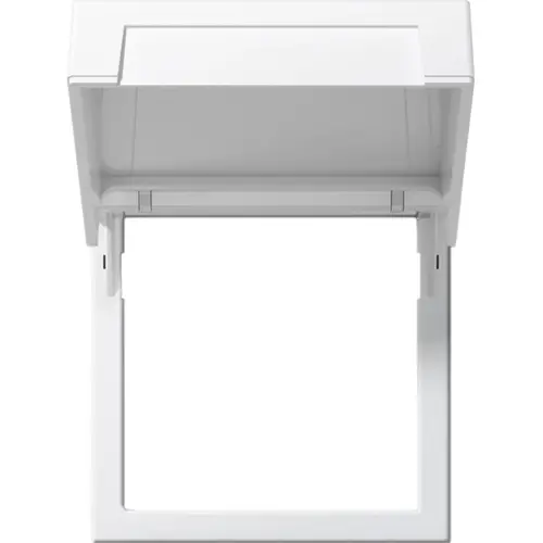 Gira 265827 montageplaat 45x45mm klapdeksel Systeem 55