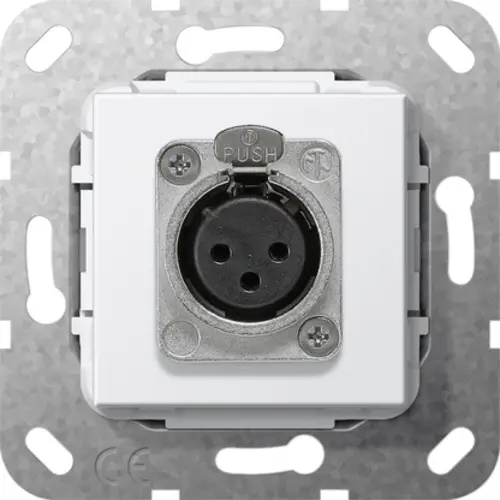 Gira 566703 aansl xlr-d comm