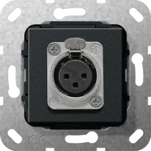 Gira 566710 aansl xlr-d zmt comm