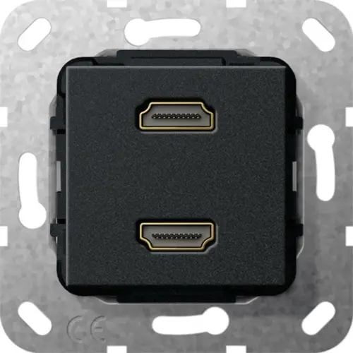 Gira 567110 aansl 2xhdmi bus zmt comm