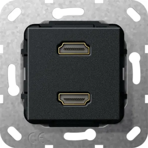 Gira 567210 aansl 2xhdmi kab zmt comm