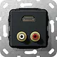 Gira 567310 aansl hdmi/chi b zmt comm