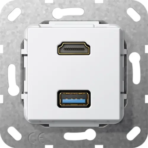 Gira 567803 aansl hdmi/USB b comm
