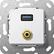Gira 568603 aansl USB3/mj b comm