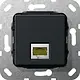 Gira 569610 aansl rj45 c6a l zmt comm