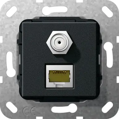 Gira 569710 aansl c6a/satf b zmt comm