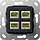 Gira 569810 aansl 4x cat6a b zmt comm