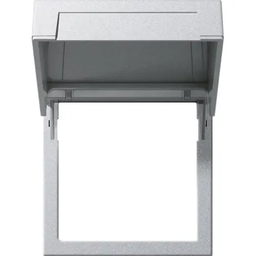 Gira 265826 montageplaat 45x45mm klapdeksel Systeem 55