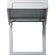 Gira 265826 montageplaat 45x45mm klapdeksel Systeem 55