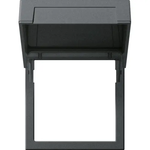 Gira 265828 montageplaat 45x45mm klapdeksel Systeem 55