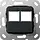 Gira 562910 dgr inzpl 2xmj lexcom zwit