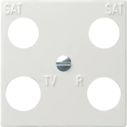 Gira 025803 inzpl 4x coax sat Systeem 55