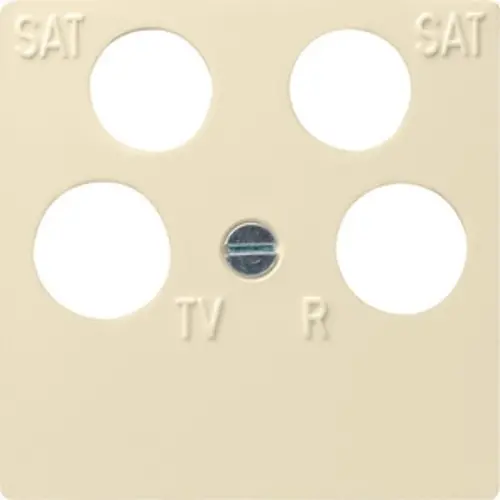 Gira 025901 inzpl 4x coax sat2 Systeem 55