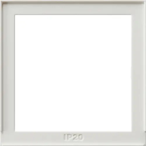 Gira 028966 adapterraam met vierkante uitsparing IP20 TX44 wit