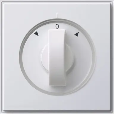 Gira 066666 draaiknop jaloezie- en tijdschakelaar TX44 wit