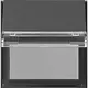 Gira 068067 adapterraam met klapdeksel en tekstkader TX44 antraciet