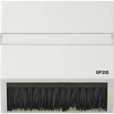 Gira 068266 afdekkap opsteekbaar 50x50mm zonder draagring TX44 wit