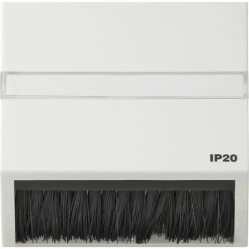 Gira 068266 afdekkap opsteekbaar 50x50mm zonder draagring TX44 wit