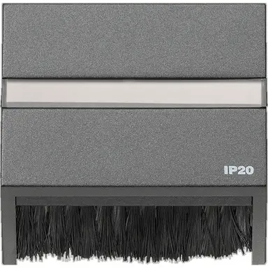 Gira 068267 afdekkap opsteekbaar 50x50mm zonder draagring TX44 antraciet