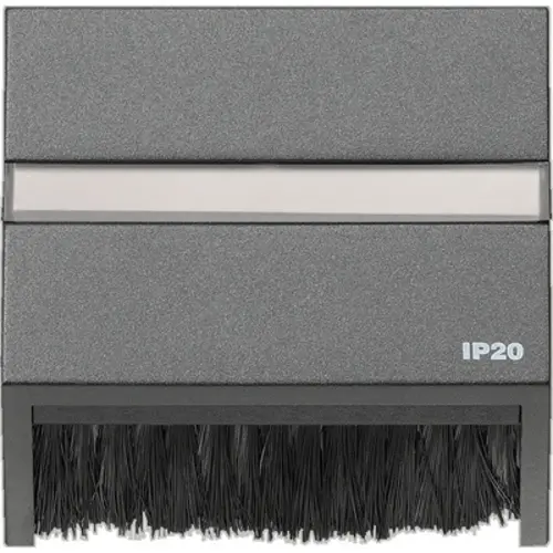 Gira 068267 afdekkap opsteekbaar 50x50mm zonder draagring TX44 antraciet