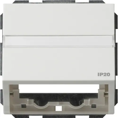 Gira 087066 datakap universeel met draagring TX44 wit