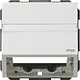 Gira 087066 datakap universeel met draagring TX44 wit