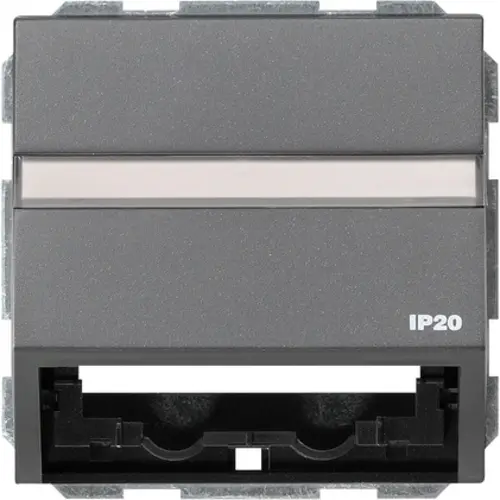 Gira 087067 datakap universeel met draagring TX44 antraciet