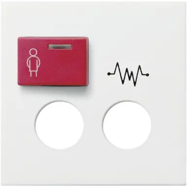 Gira 022803 afdekplaat verticaal oprmodstkc Systeem 55