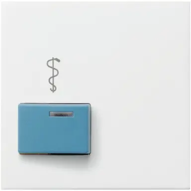 Gira 023103 afdekplaat oprdrkk arts Systeem 55