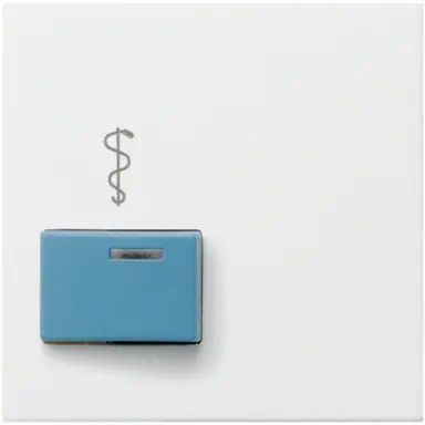 Gira 023127 afdekplaat oprdrkk arts Systeem 55