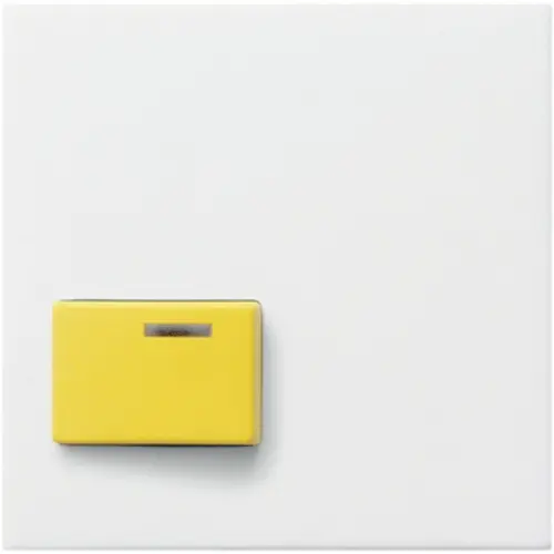 Gira 024703 afdekplaat verticaal LED geel Systeem 55