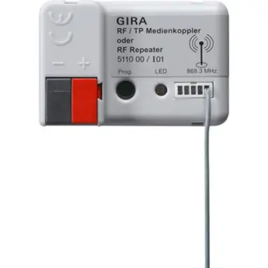 Gira 511000 rf/tp mediakopp. repeater