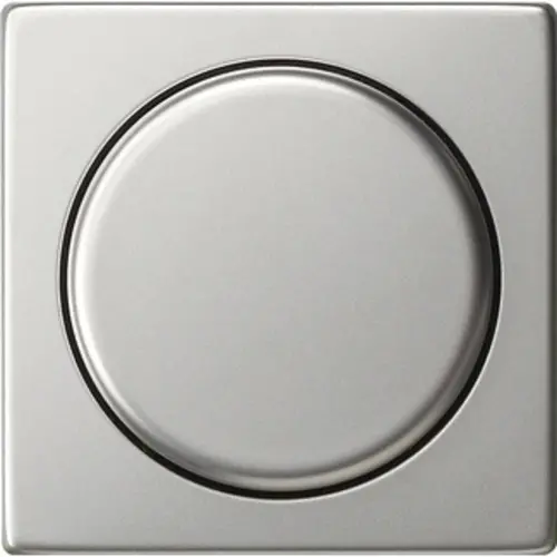 Gira 0650600 dimmerknop draaidimmer Systeem 55 edelstaal