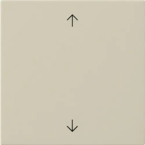 Gira 536101 Systeem 3000 jaloezie/tastdimmerknop met pijlen Systeem 55 creme glans