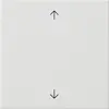 Gira 536103 Systeem 3000 jaloezie/tastdimmerknop met pijlen Systeem 55 wit glans
