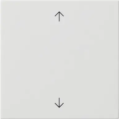 Gira 536103 Systeem 3000 jaloezie/tastdimmerknop met pijlen Systeem 55 wit glans