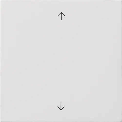 Gira 5361112 Systeem 3000 jaloezie/tastdimmerknop met pijlen F100 wit glans