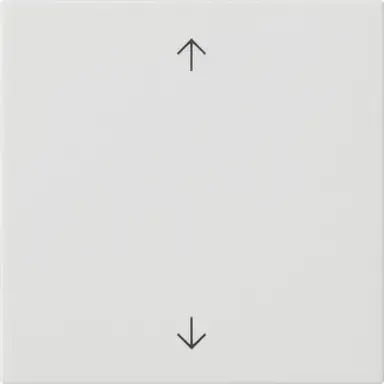 Gira 536127 Systeem 3000 jaloezie/tastdimmerknop met pijlen Systeem 55 wit mat