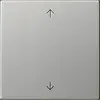 Gira 5361600 Systeem 3000 jaloezie/tastdimmerknop met pijlen Systeem 55 edelstaal