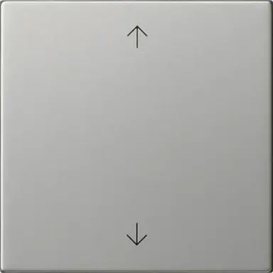 Gira 5361600 Systeem 3000 jaloezie/tastdimmerknop met pijlen Systeem 55 edelstaal