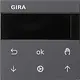 Gira 536628 Systeem 3000 jaloezie- en schakelklok knop met display Systeem 55 antraciet mat