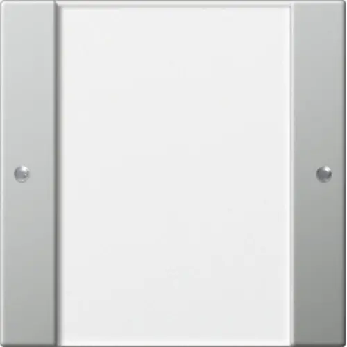 Gira 2131600 wppnst 1-voudig tekstkader Systeem 55 trnsp/edelstaal