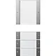 Gira 2134600 wppnst 2-voudig tekstkader Systeem 55 trnsp/edelstaal