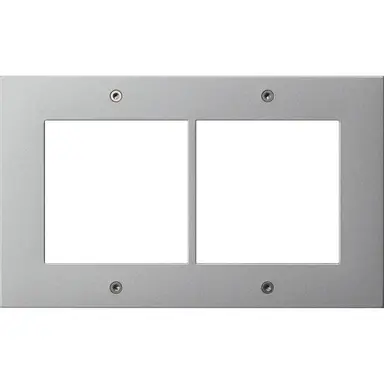 Gira 850265 dsgnafdekraam 2-voudig drst TX44 aluminium